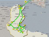Notre itinéraire en Tunisie