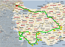 Notre itinéraire en Turquie